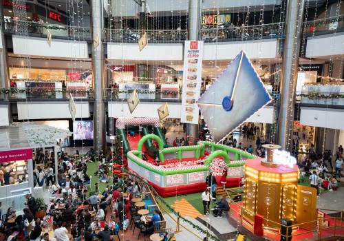 Llega la navidad a Mallplaza